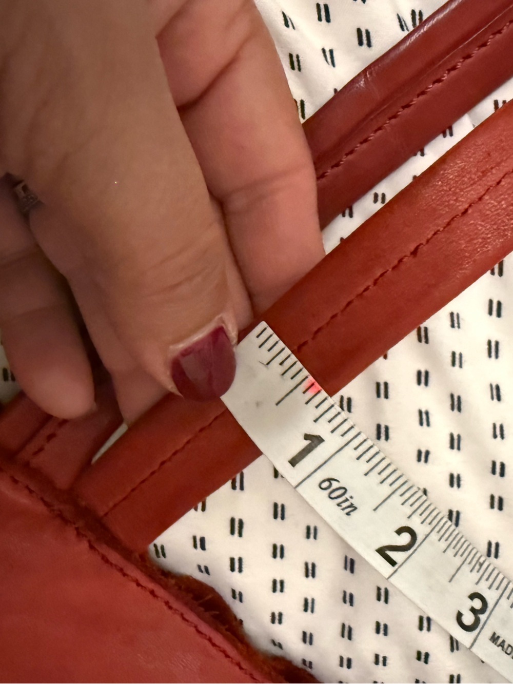 Harbour 2nd Elbe Leather Shopper Tote Bag - Picture 14 of 14